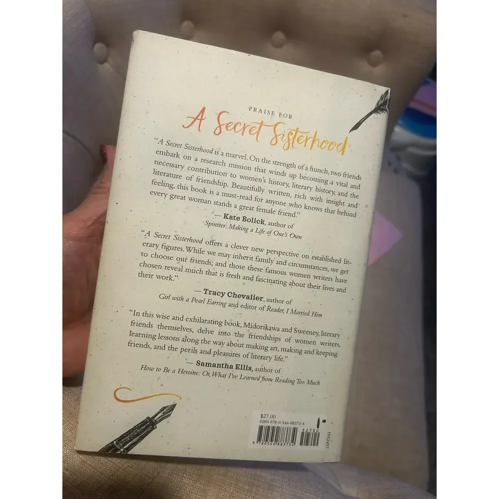 Book Hardback: A Secret Sisterhood, The Literary Friendships of Jane Austen ..